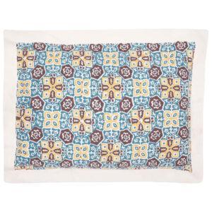 Multicolour Printed Cotton Pillow Cover
