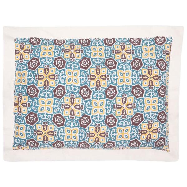 Multicolour Printed Cotton Pillow Cover