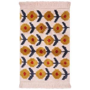 Off White Woollen Door Mat