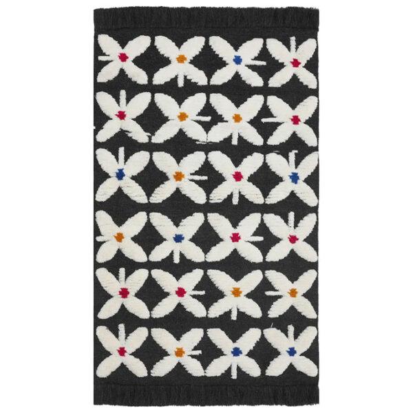 Charcoal Grey Woollen Carpet
