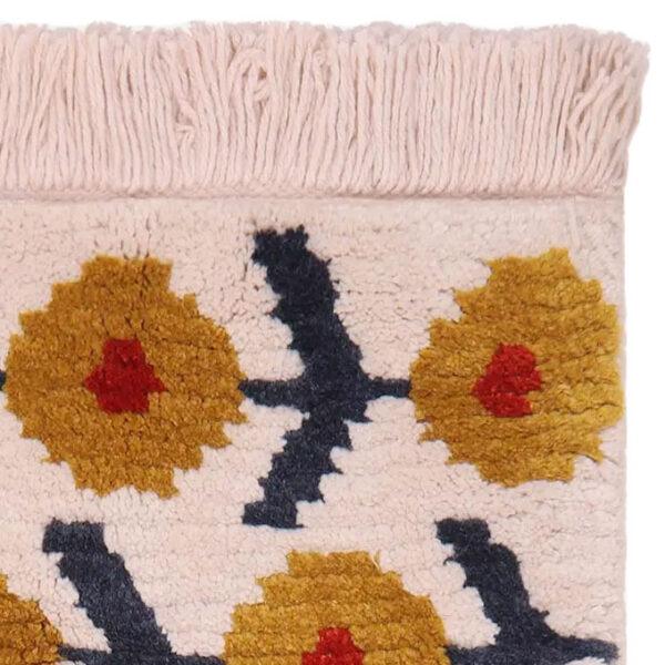 Off White Woollen Door Mat - Image 2