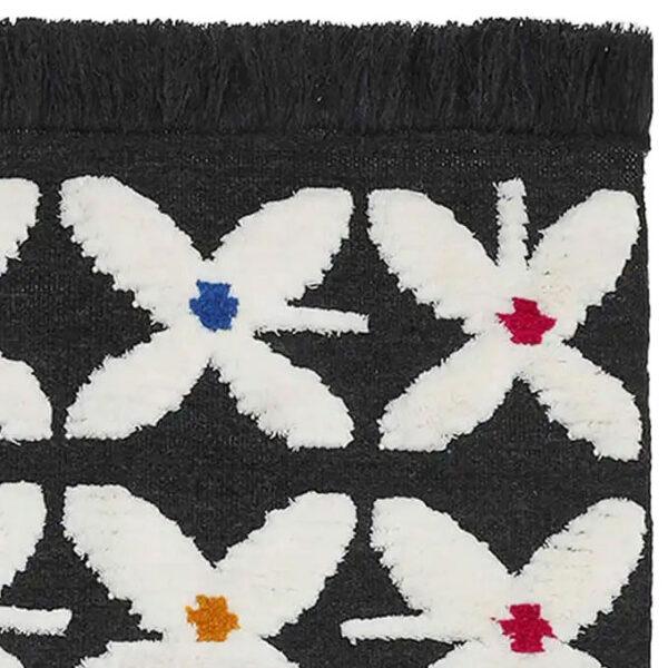 Charcoal Grey Woollen Carpet - Image 2