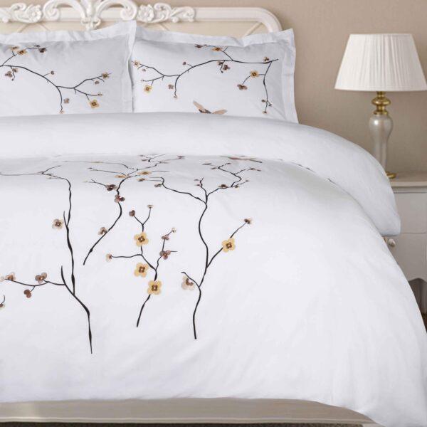 'MOHARAJ'Blossom 100% Cotton Bedspread, Duvet Cover and Pillow Sham Set - Image 4