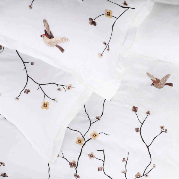 'MOHARAJ'Blossom 100% Cotton Bedspread, Duvet Cover and Pillow Sham Set - Image 3